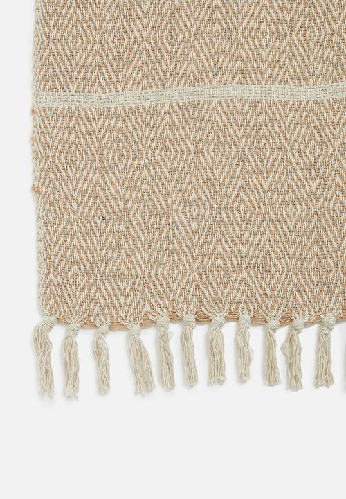 H&S - Cleo throw - brown