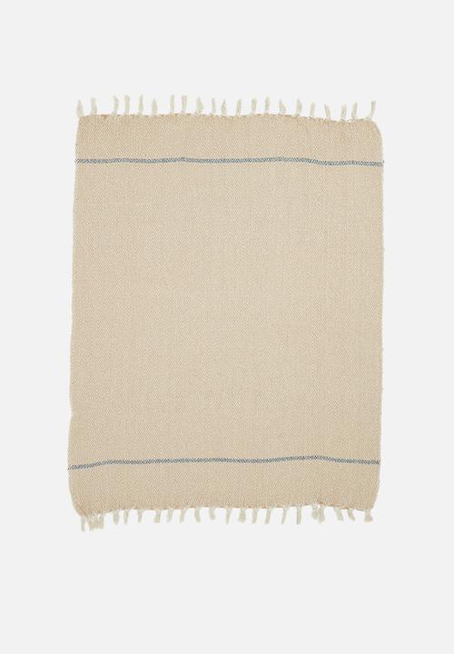H&S - Cleo throw - natural