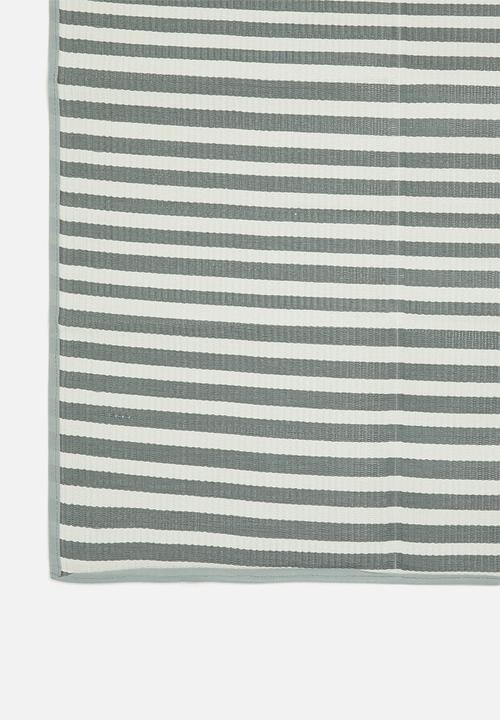 H&S - Foldable picnic mat - blue stripes