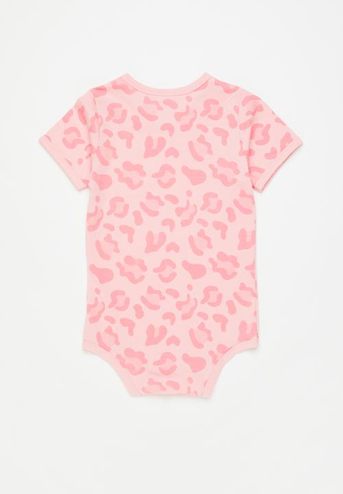 Pop Candy - Printed babygrow - pink