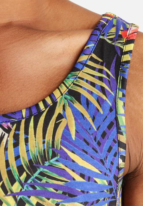 Native Youth - Parrot Print Vest