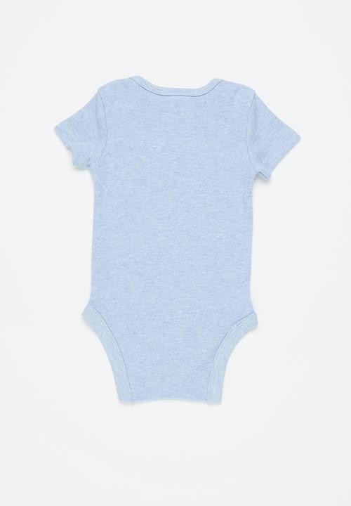 Pop Candy - Baby boys 3 pack babygrows - multi 