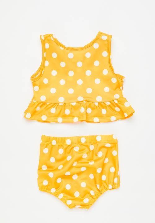 Pop Candy - Polka dot bikini set - yellow