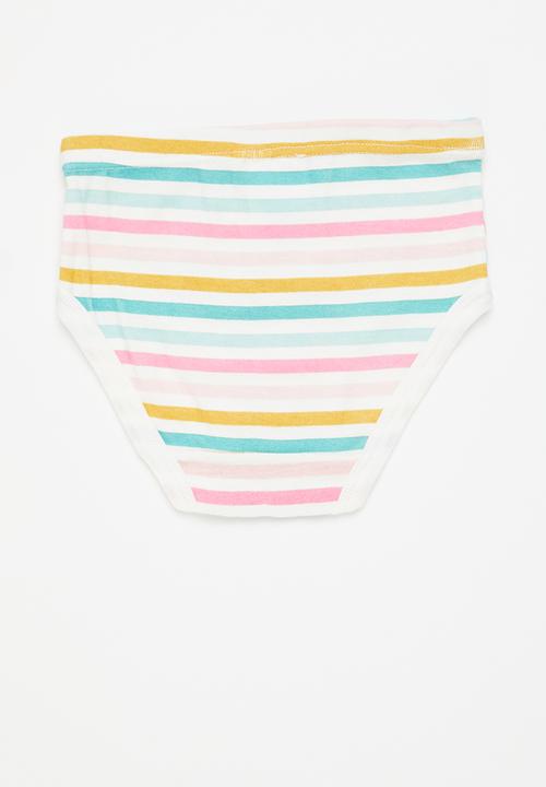 Pop Candy - Girls 3 pack printed underwear - multi