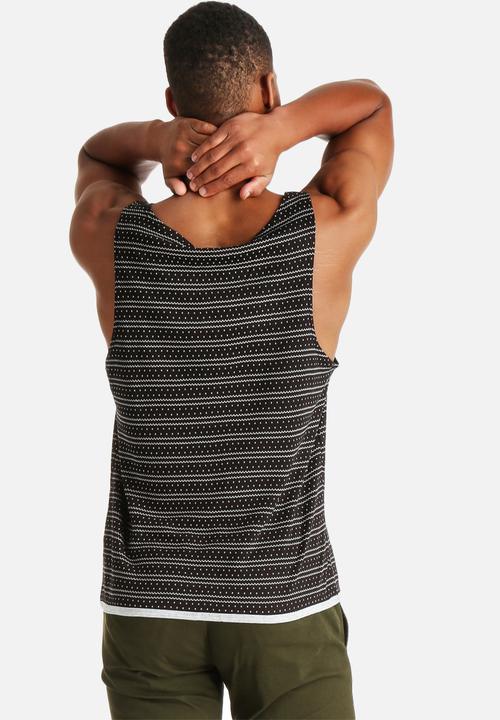 Native Youth - Double Faced Stripe Vest -