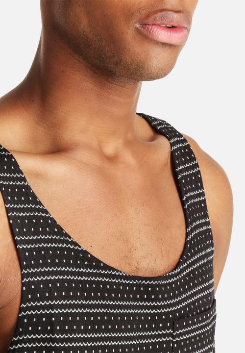 Native Youth - Double Faced Stripe Vest -
