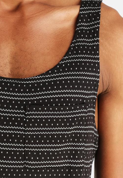 Native Youth - Double Faced Stripe Vest -