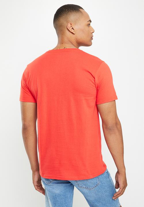 Fox - Vizen short sleeve tee - flame red