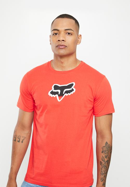 Fox - Vizen short sleeve tee - flame red
