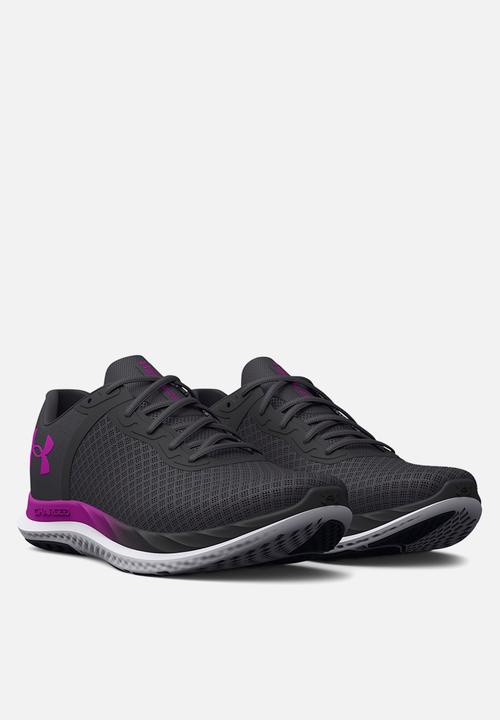 Under Armour - Ua w charged breeze - jet gray/strobe/strobe