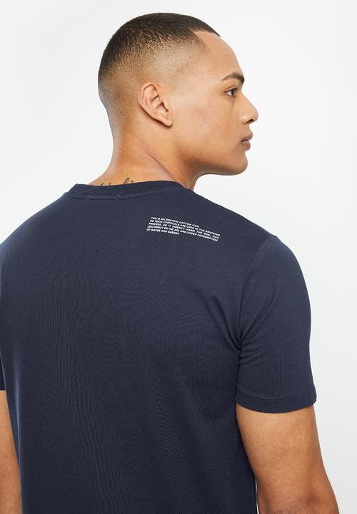 Replay - Replay dyed T-shirt - blue