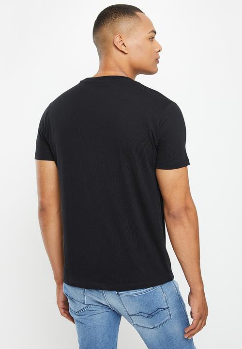 Replay - Replay basic jersey T-shirt - black