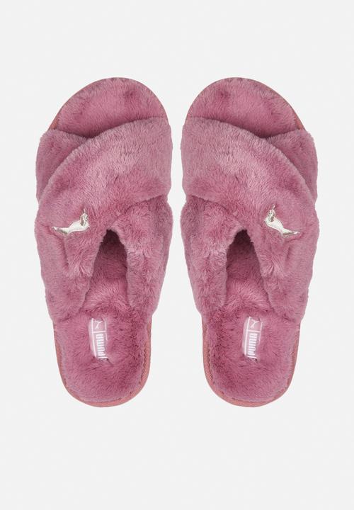 PUMA - Puma fluff x strap - pale grape-puma white