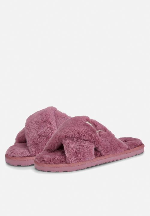 PUMA - Puma fluff x strap - pale grape-puma white