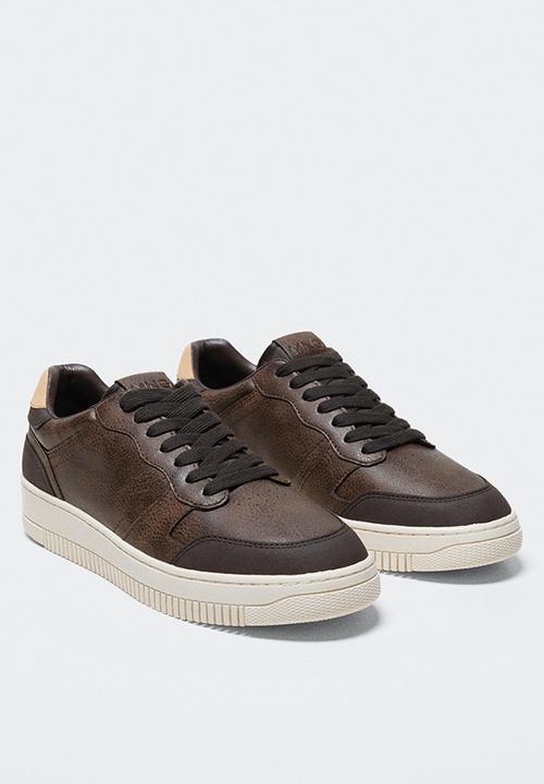 MANGO - Sport shoes brown - brown