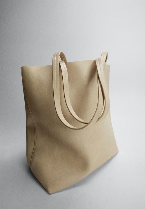 MANGO - Bag rainbow - off white