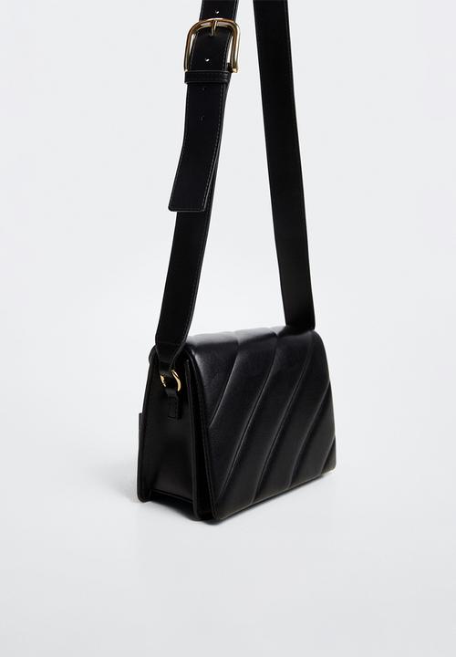 MANGO - Bag mch mies - black
