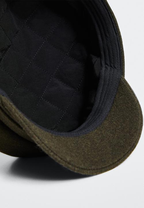 MANGO - Cap baker2 - khaki