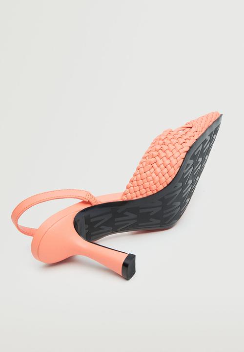 MANGO - Paris stiletto heel - pastel orange