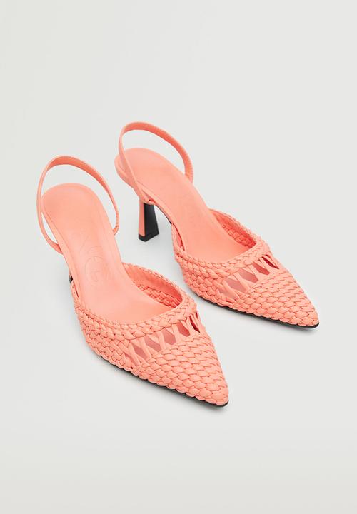 MANGO - Paris stiletto heel - pastel orange