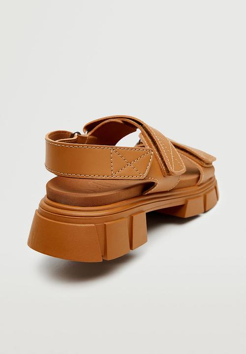 MANGO - Kid sandal - rust