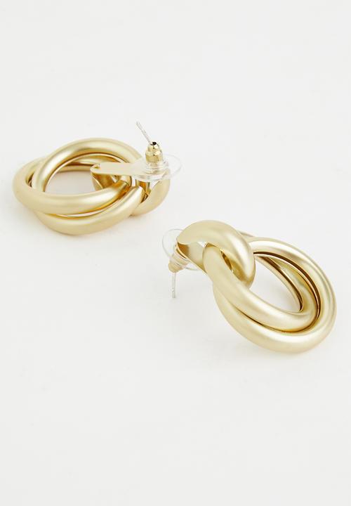 Superbalist - Jeunesse stud earrings - gold