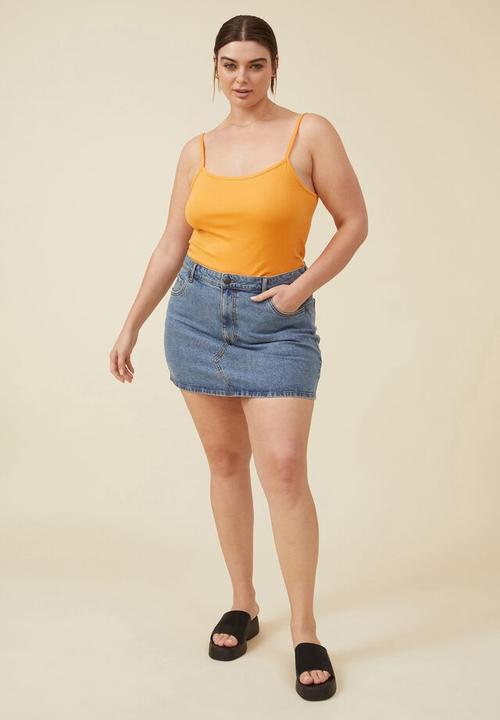 Cotton On - Curve the 91 cami - soft orange