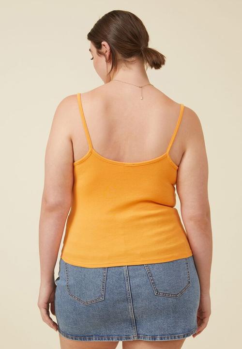 Cotton On - Curve the 91 cami - soft orange