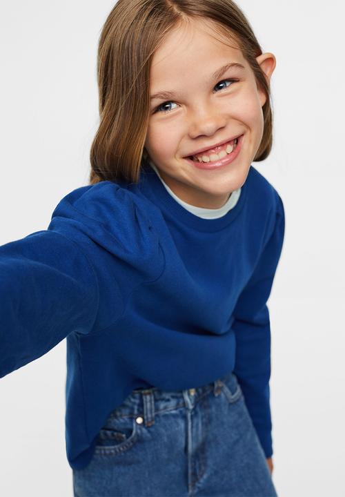 MANGO - Sweatshirt gigi - bright blue