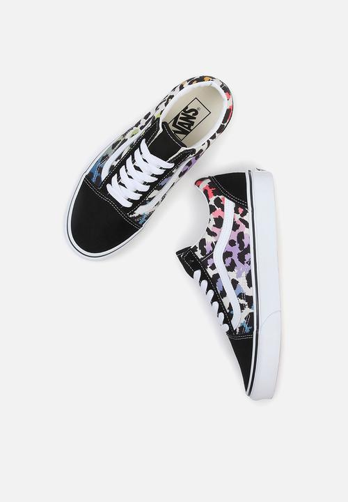 Vans - Old skool -  rainbow leopard multi color