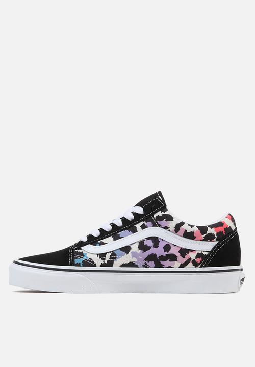 Vans - Old skool -  rainbow leopard multi color