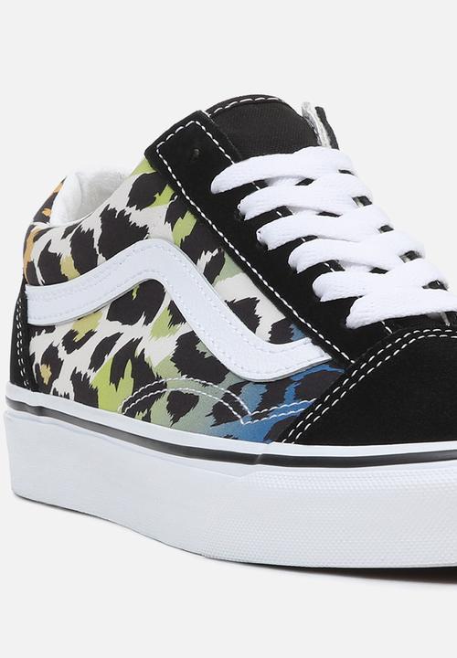 Vans - Old skool -  rainbow leopard multi color