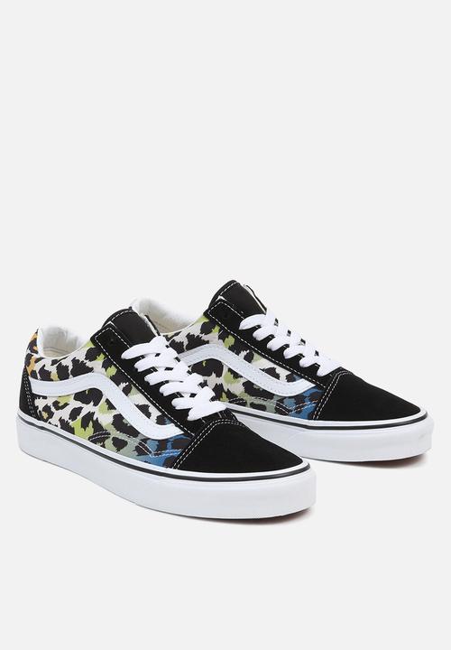 Vans - Old skool -  rainbow leopard multi color