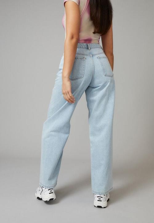 Factorie - Low rise baggy jean - ice blue