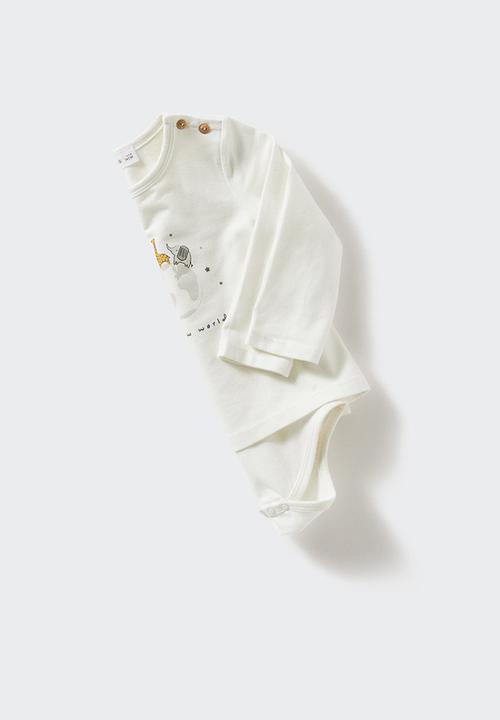 MANGO - Body world - off white 