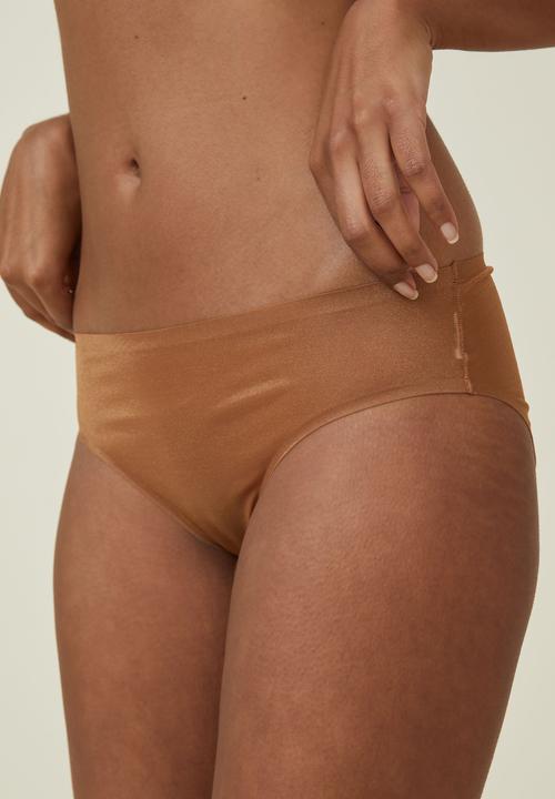 Cotton On - The invisible bikini brief - golden shimmer