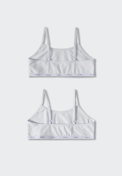 MANGO - Bra mngtop - pastel blue