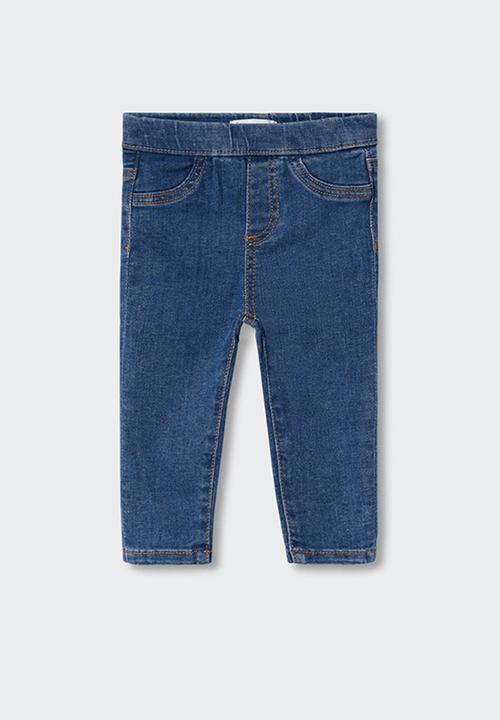 MANGO - Jeans carmen - open blue
