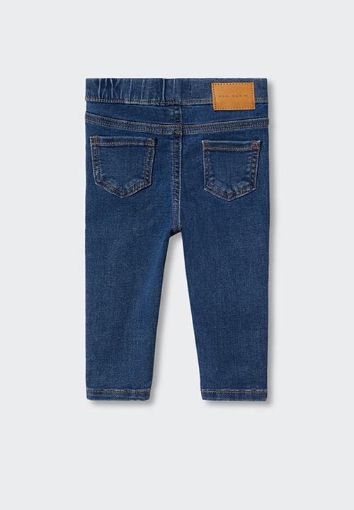 MANGO - Jeans carmen - open blue