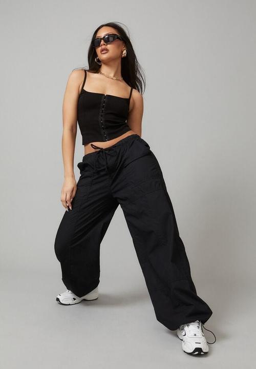 Factorie - Relaxed street pant - black