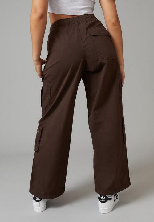 Factorie - Utility bungee cord cargo pant - deep mahogany