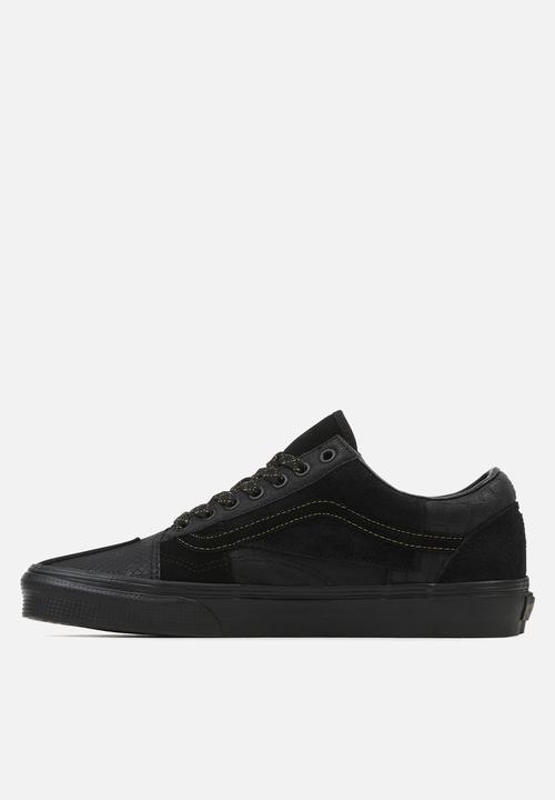 Vans - Old skool patchwork -  mono patchwork blackout