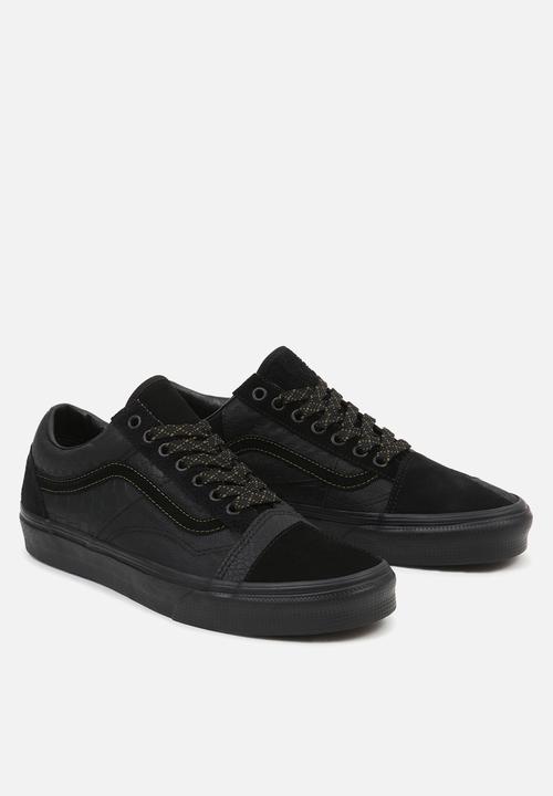 Vans - Old skool patchwork -  mono patchwork blackout