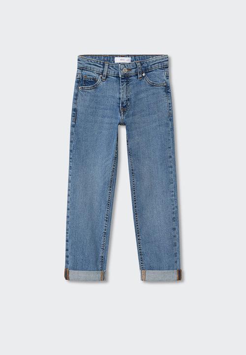 MANGO - Jeans regular - open blue