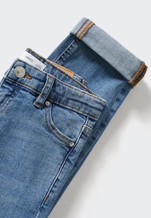 MANGO - Jeans regular - open blue