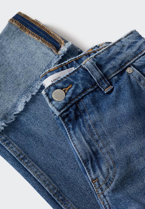 MANGO - Jeans korea - open blue