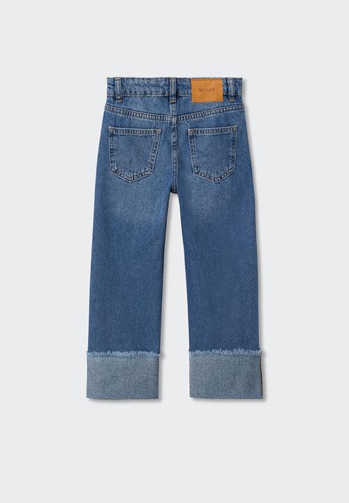 MANGO - Jeans korea - open blue