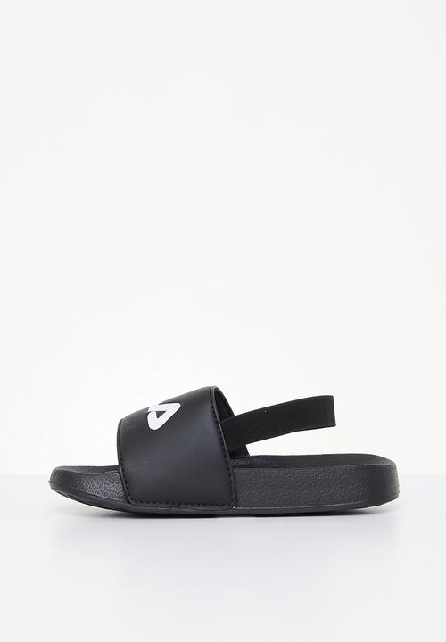 FILA - Hillside slide - black & red