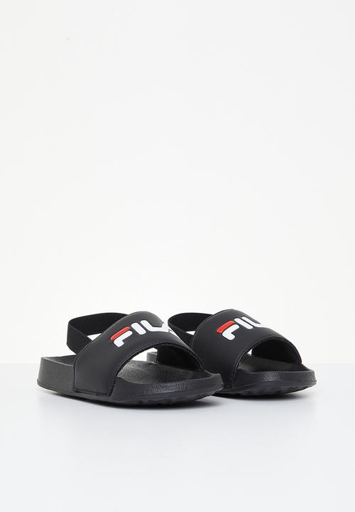 FILA - Hillside slide - black & red