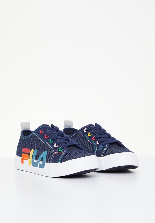 FILA - Rainbow lo - denim & white